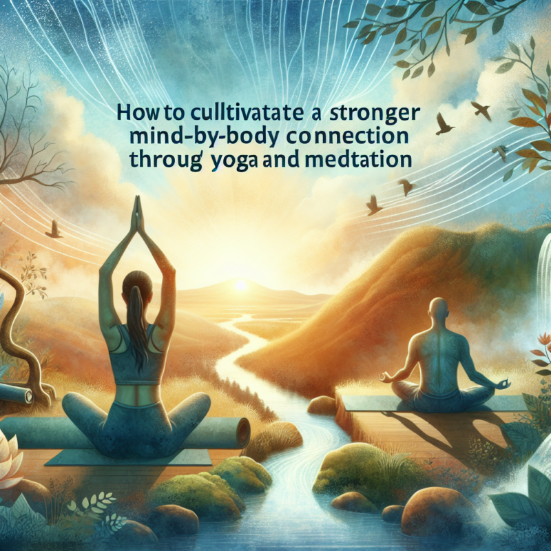 How to cultivate a stronger mind-body connection through yoga and meditation.