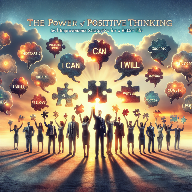 The Power of Positive Thinking: Self-Improvement Strategies for a Better Life