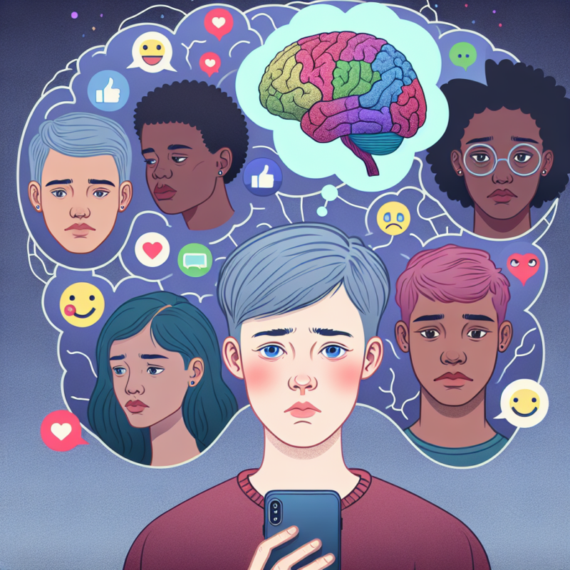 The role of social media on the mental health of today's adolescents.