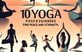 "10 Yoga Poses for Beginners to Find Peace and Strength"