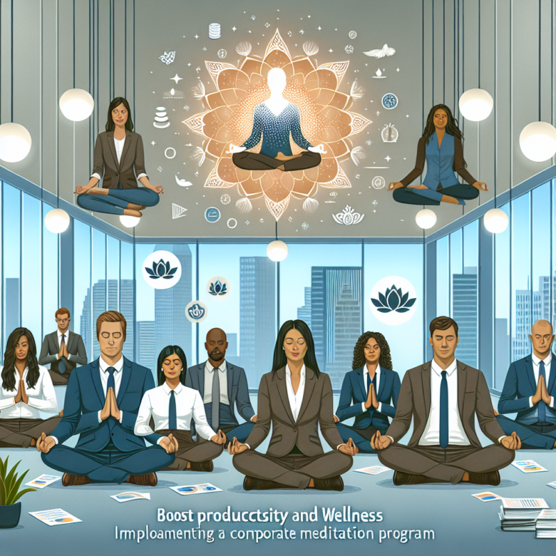 "Boost Productivity and Wellness: Implementing a Successful Corporate Meditation Program"