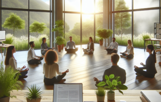 "Creating a Calm Workspace: The Benefits of Corporate Meditation Programs"