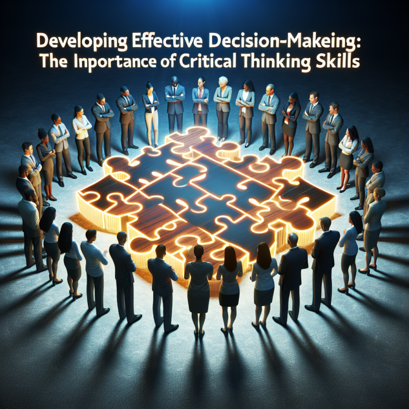 "Developing Effective Decision-Making: The Importance of Critical Thinking Skills"