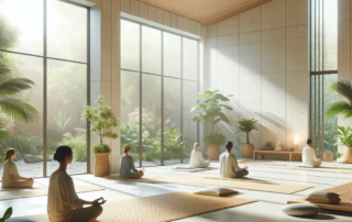 "Discover the peace within: A guide to finding serenity in a meditation studio"