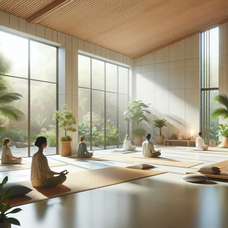 "Discover the peace within: A guide to finding serenity in a meditation studio"