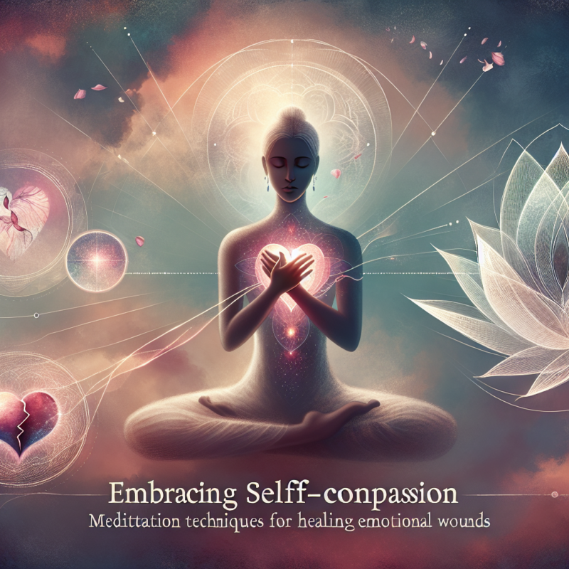 "Embrace Self-Compassion: Meditation Techniques for Healing Emotional Wounds"