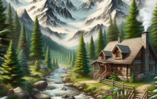 "Escape to Nature: The Allure of Rustic Mountain Lodges"