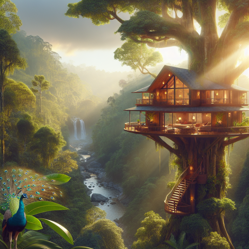 "Escape to Paradise: The World's Most Luxurious Treehouse Resorts Await You"