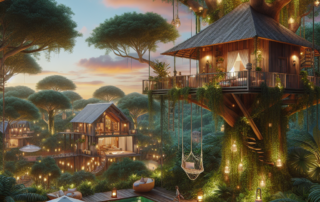 "Experience Ultimate Relaxation in Stunning Treehouse Getaways at These Luxury Resorts"