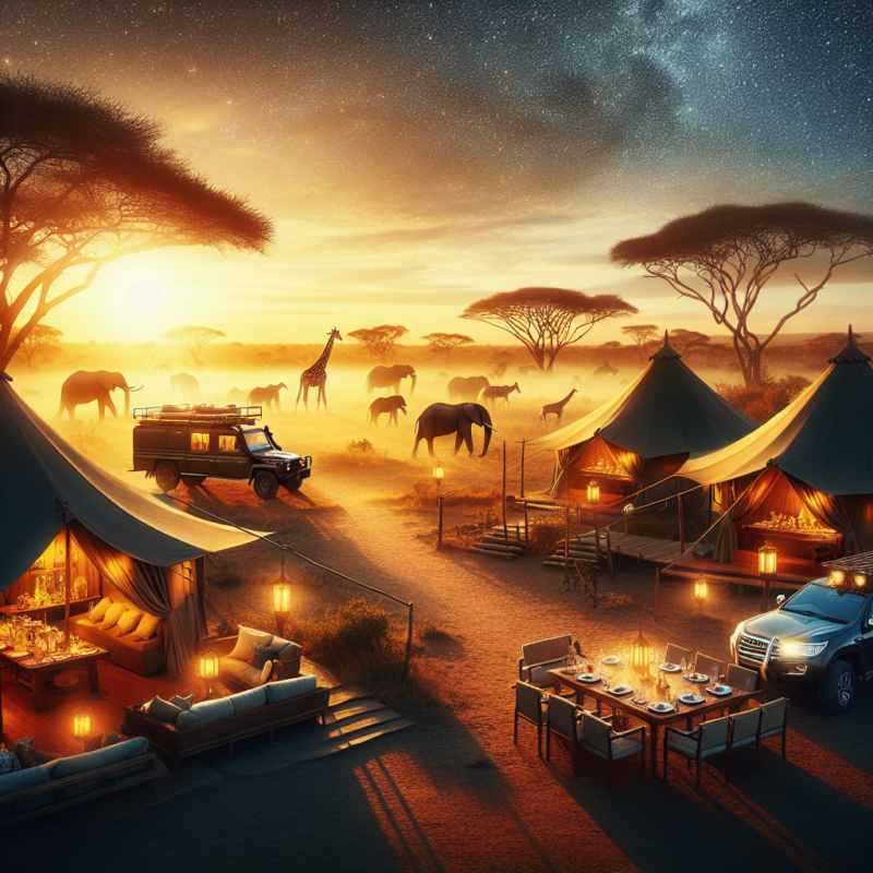 "Experience the Ultimate Luxury at These Top Safari Camps Around the World"