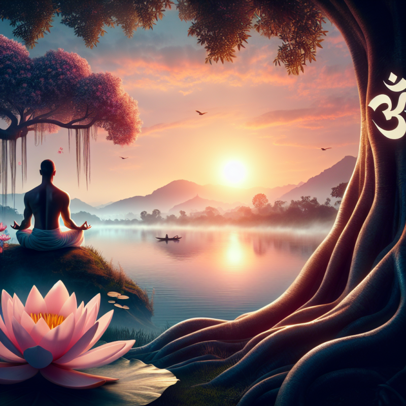 "Exploring the Power of Meditation in Hinduism and its Spiritual Significance"