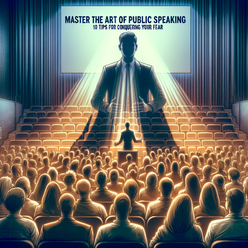 "Master the Art of Public Speaking: 10 Tips for Conquering Your Fear"