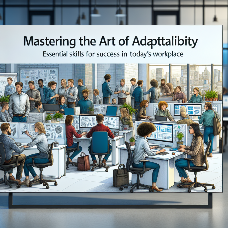 "Mastering the Art of Adaptability: Essential Skills for Success in Today's Workplace"