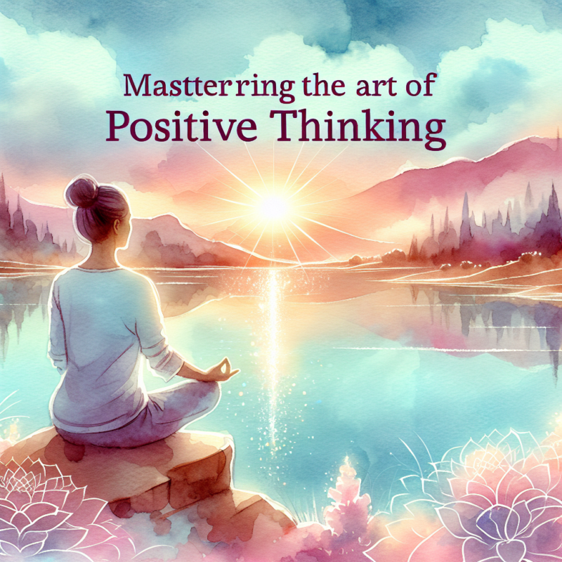 "Mastering the Art of Positive Thinking: How to Cultivate a Life-Changing Habit"