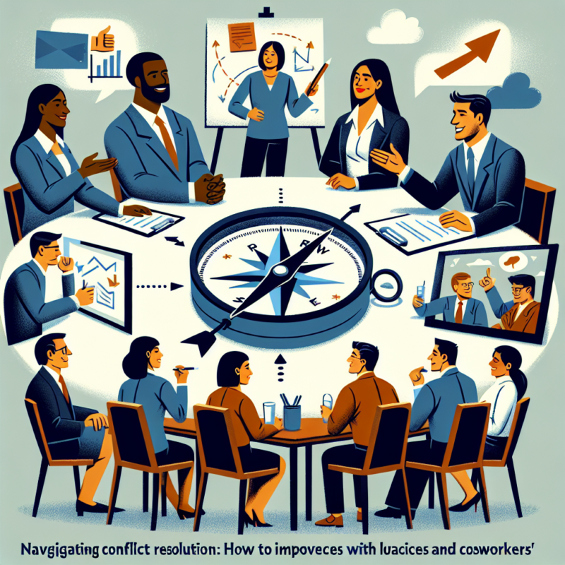 "Navigating Conflict Resolution: How to Improve Relationships with Colleagues and Coworkers"