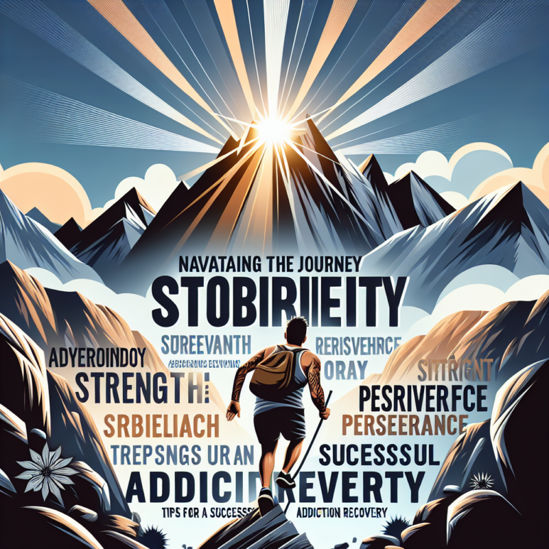 "Navigating the Journey to Sobriety: Tips for a Successful Addiction Recovery"