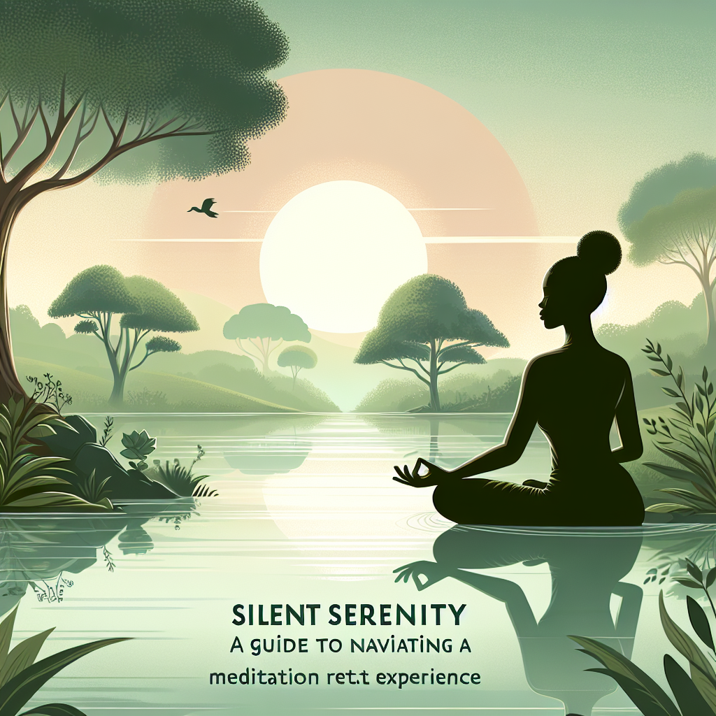 "Silent Serenity: A Guide to Navigating a Meditation Retreat Experience"