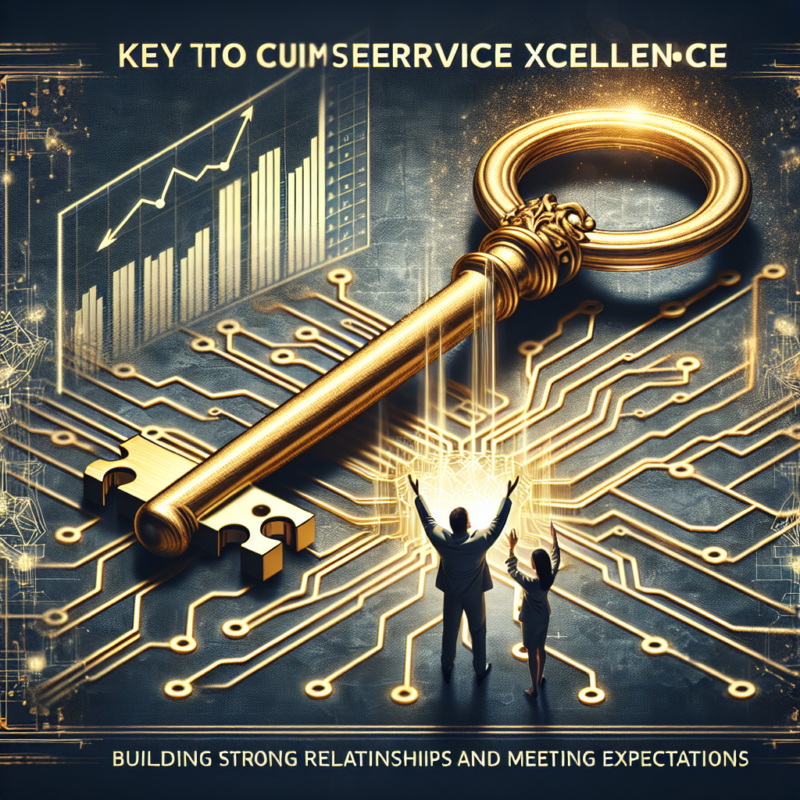 "The Key to Customer Service Excellence: Building Strong Relationships and Meeting Expectations"