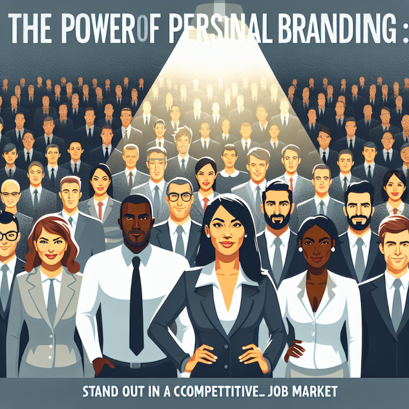 "The Power of Personal Branding: Stand out in a competitive job market"