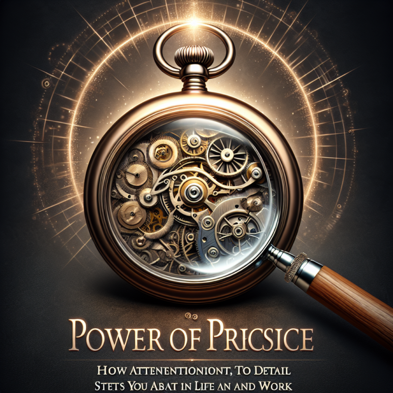 "The Power of Precision: How Attention to Detail Sets You Apart in Life and Work"